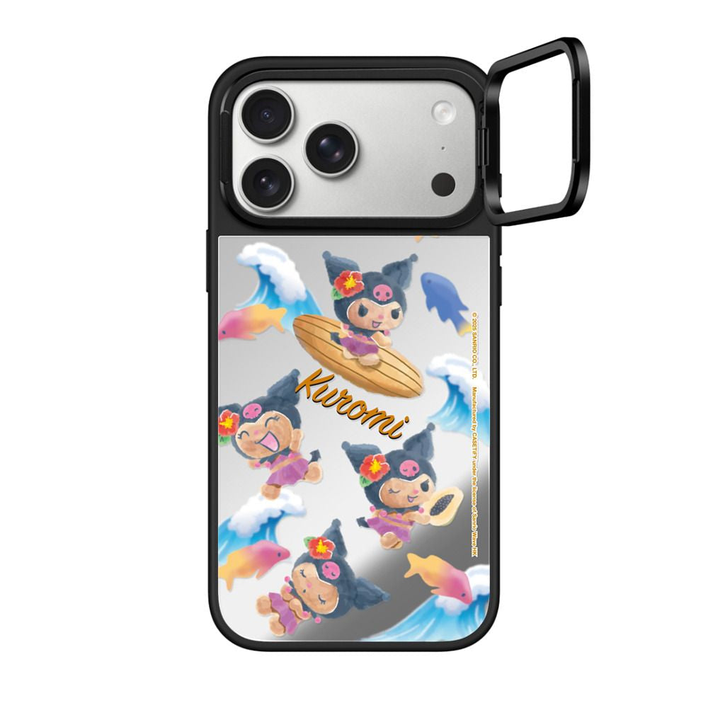 Sun-Kissed Kuromi Sticker Phone Case