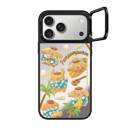 Sun-Kissed Pompompurin Sticker Phone Case