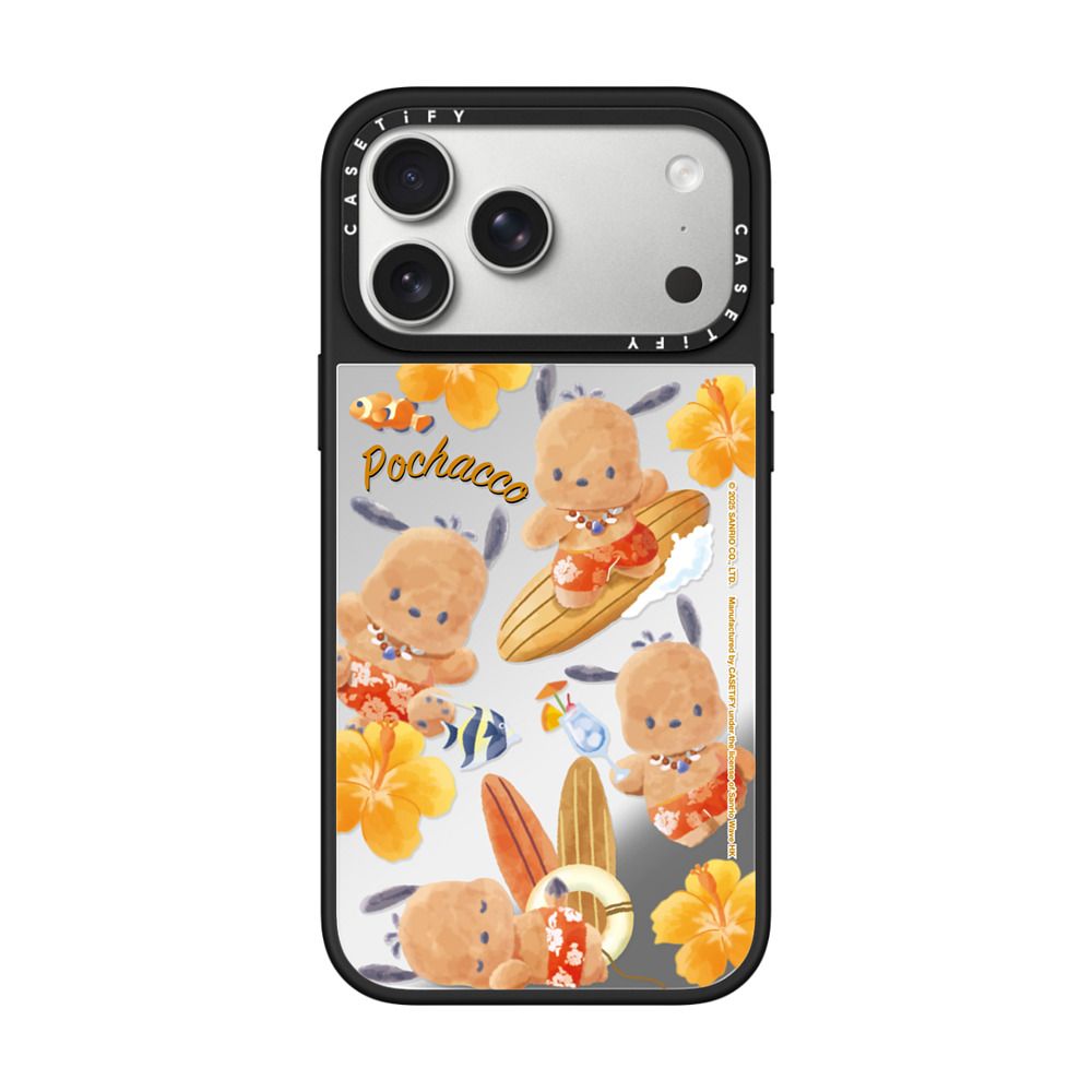 Sun-Kissed Pochacco Sticker Phone Case