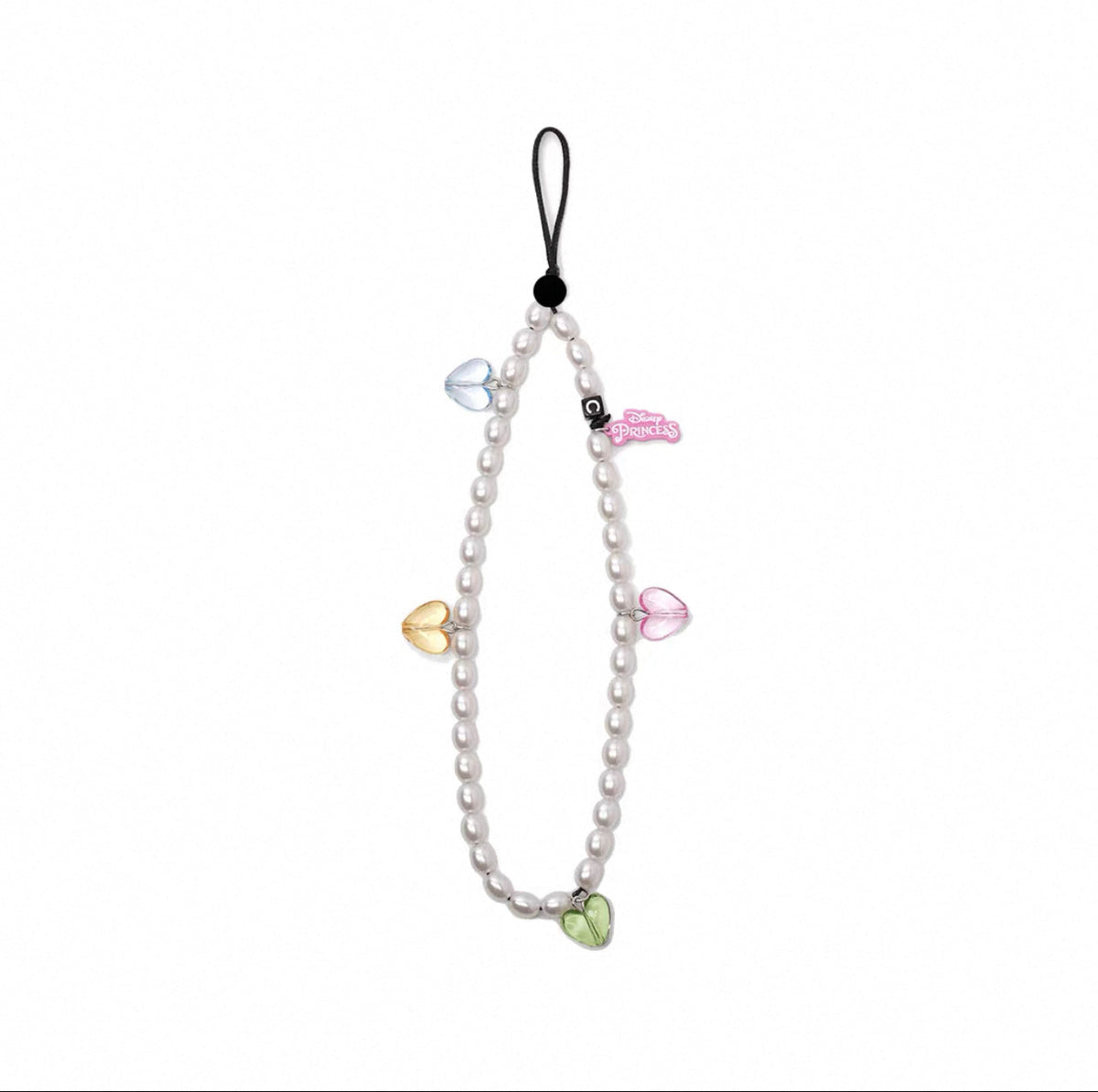 Disney Princess Pearl Phone Charm, Baroque Irregular Pearl Beaded Phone Strap Wristlet
