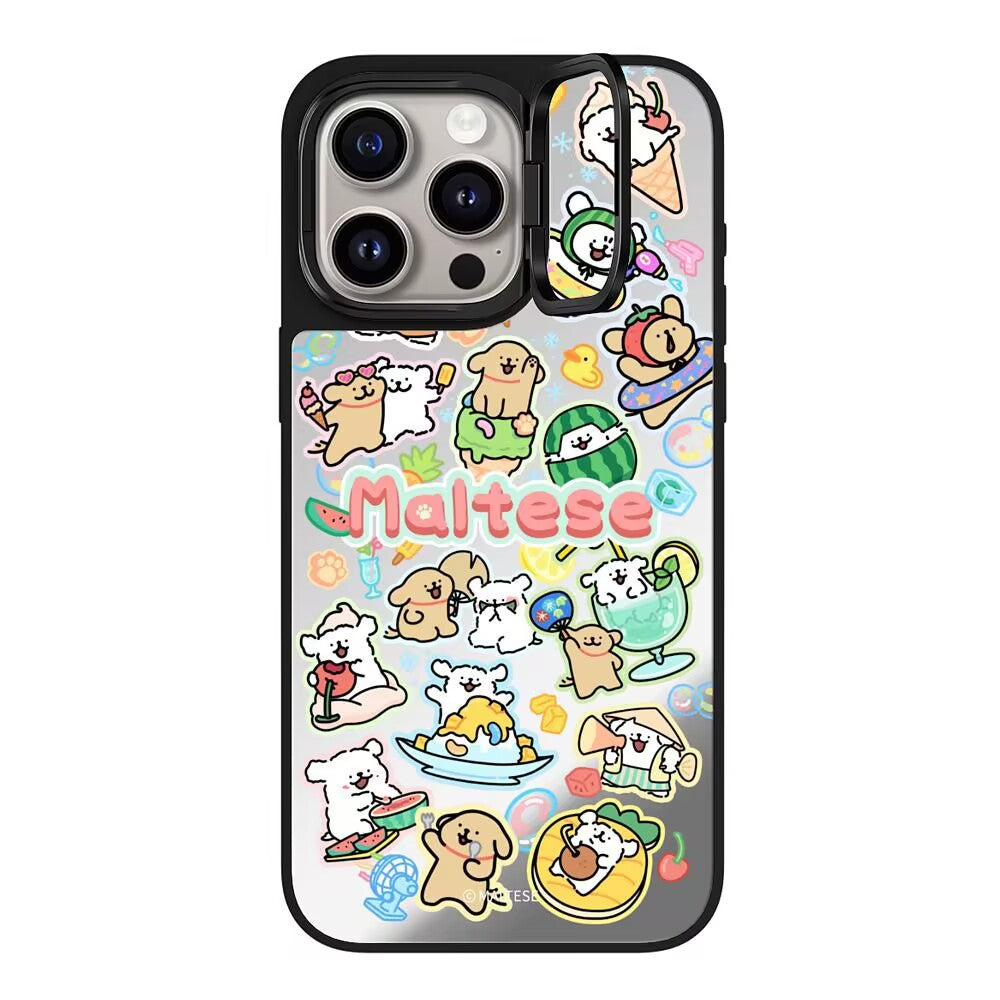 Maltese Summer Vibes Sticker Case