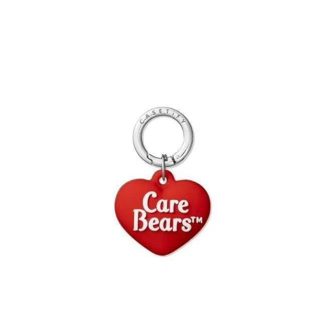 Cute Red 3D Heart Phone Strap - Aesthetic Kidcore Keychain