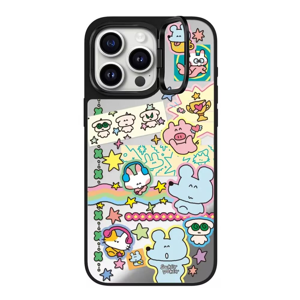 Sukeydokey Deco sticker Phone Case
