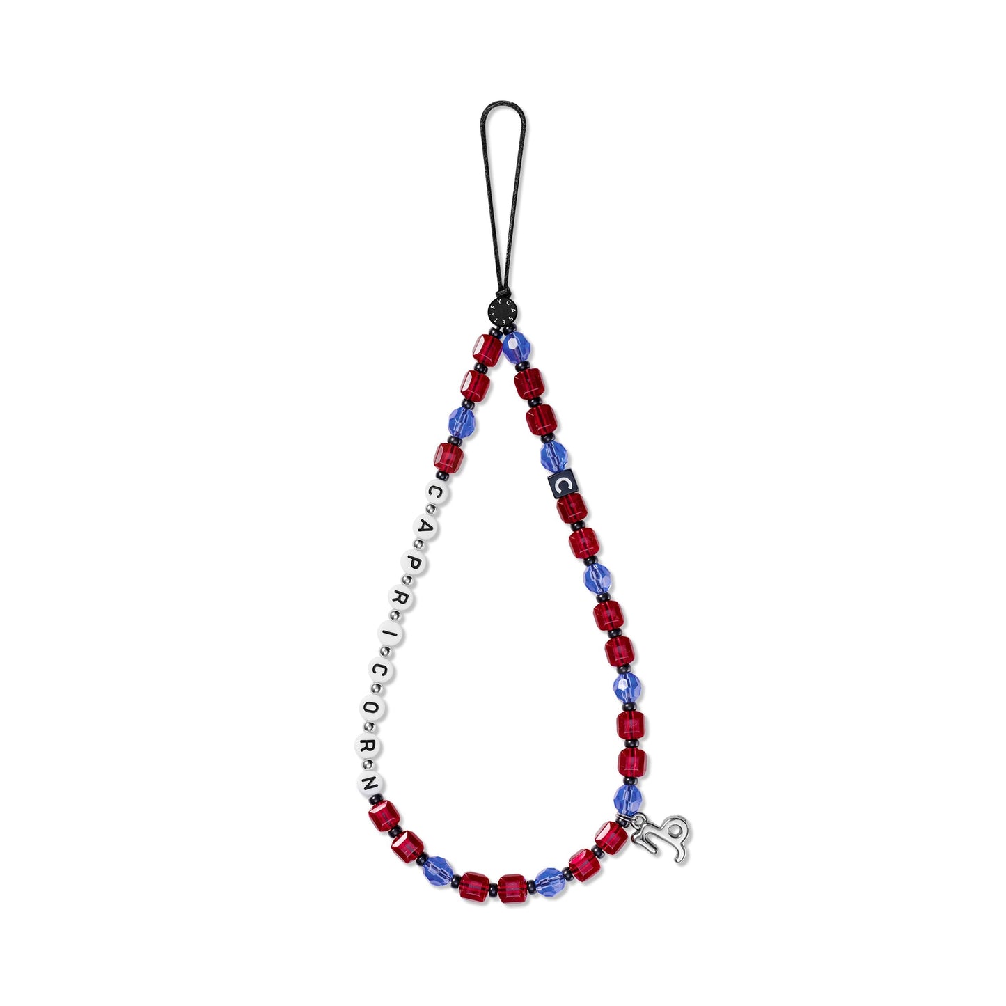 Rembrandt Art Museum Phone Charm | Red Beaded Case Strap