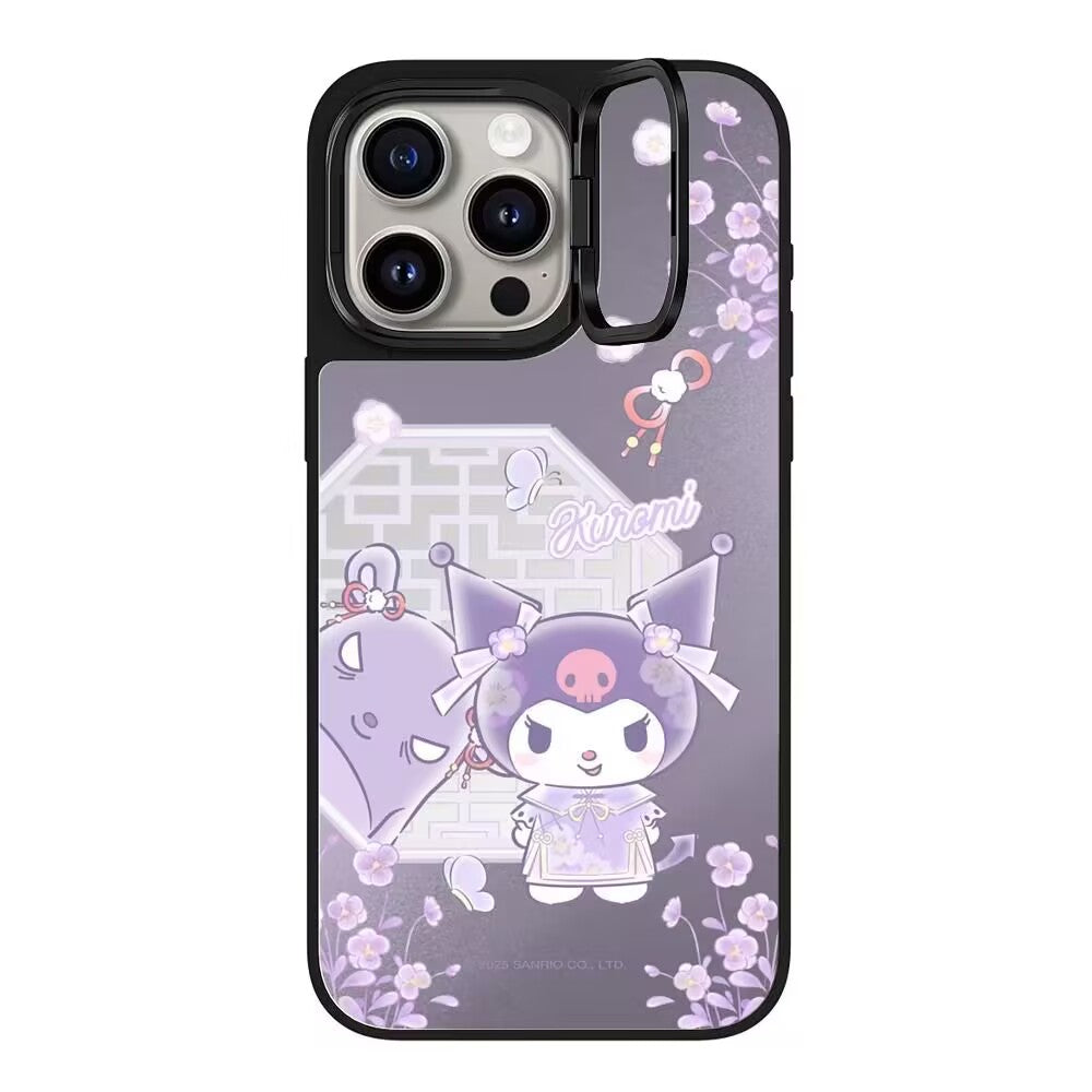 Kuromi's Purple Sakura Case