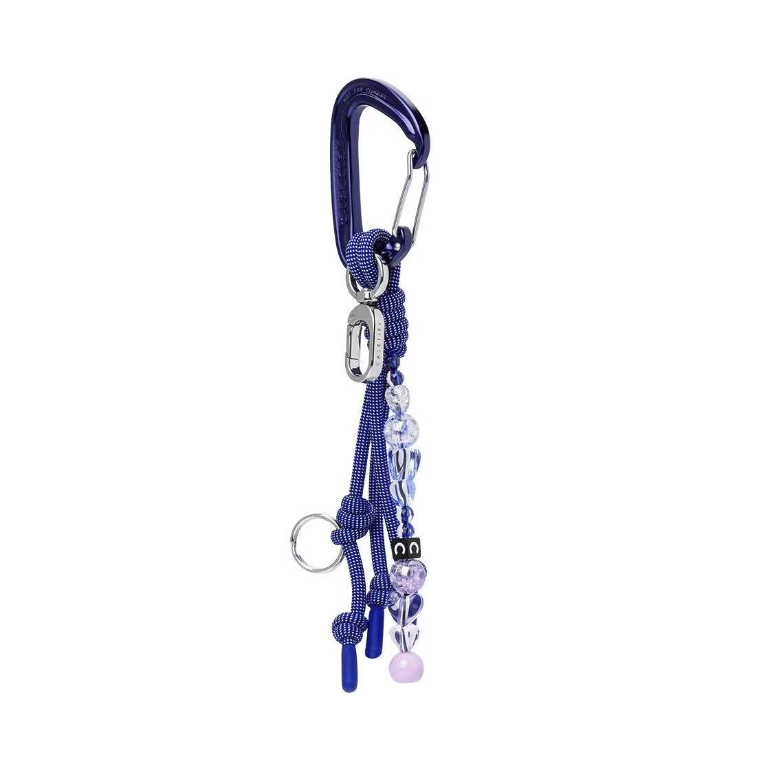Blue Utility Cord Phone Strap | Carabiner Paracord Lanyard
